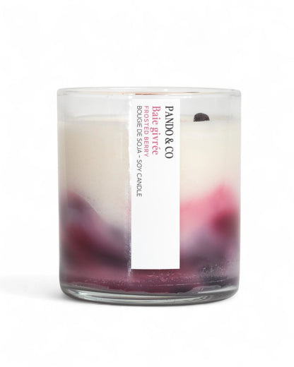 BOUGIE ARTISTE - BAIE GIVRÉE | PANDO & CO