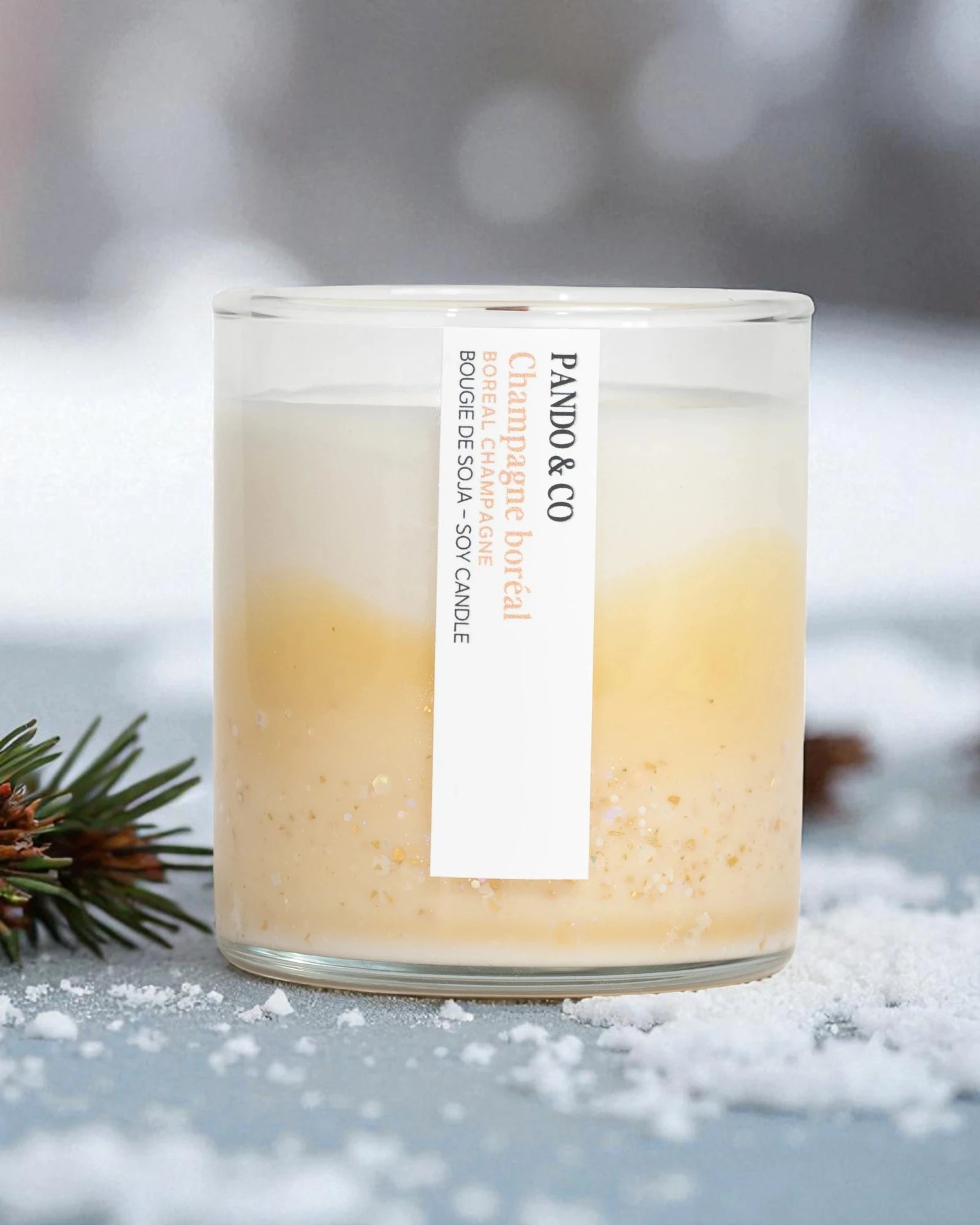 BOUGIE ARTISTE | CHAMPAGNE BORÉAL - PANDO & CO