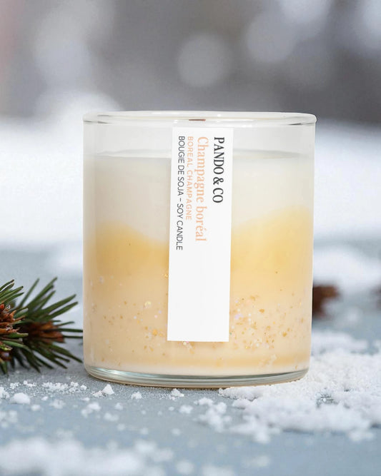 BOUGIE ARTISTE | CHAMPAGNE BORÉAL - PANDO & CO