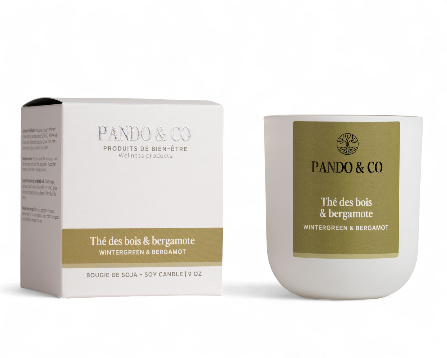 BOUGIE | THÉ DES BOIS & BERGAMOTE Pando & co