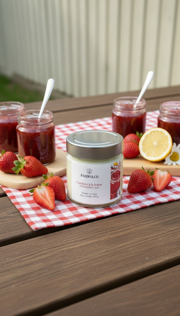 CANDLE | STRAWBERRY JAM