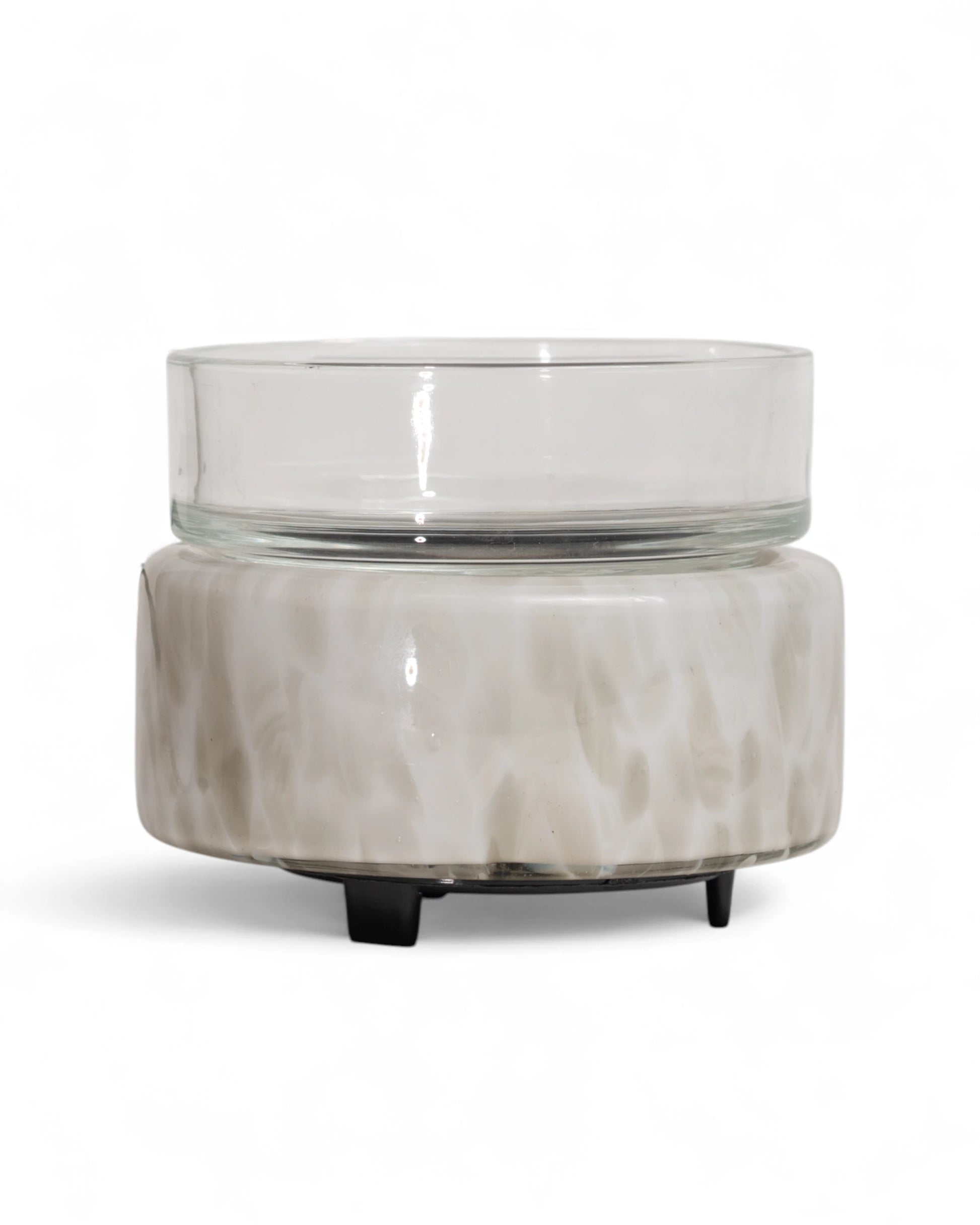 DIFFUSEUR 2 EN 1 | VERRE GRIS & BLANC - PANDO & CO 