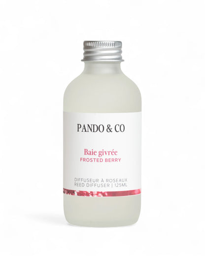 DIFFUSEUR À ROSEAUX - BAIE GIVRÉE | PANDO & CO