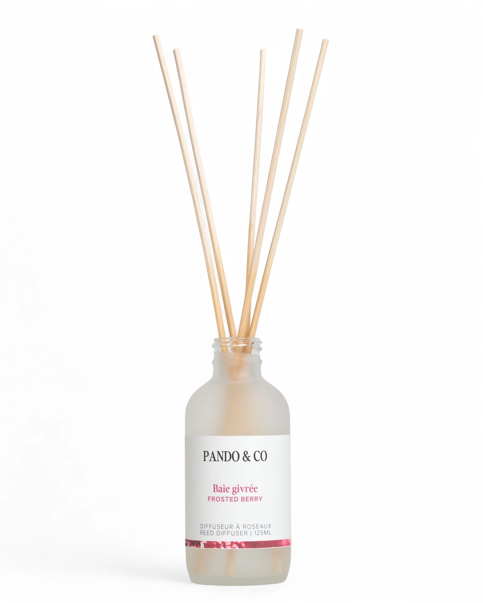 DIFFUSEUR À ROSEAUX - BAIE GIVRÉE | PANDO & CO