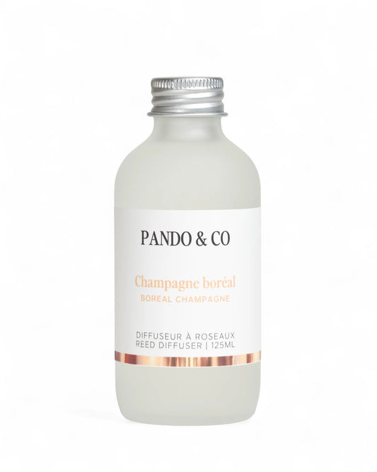 DIFFUSEUR À ROSEAUX - CHAMPAGNE BORÉAL | PANDO & CO