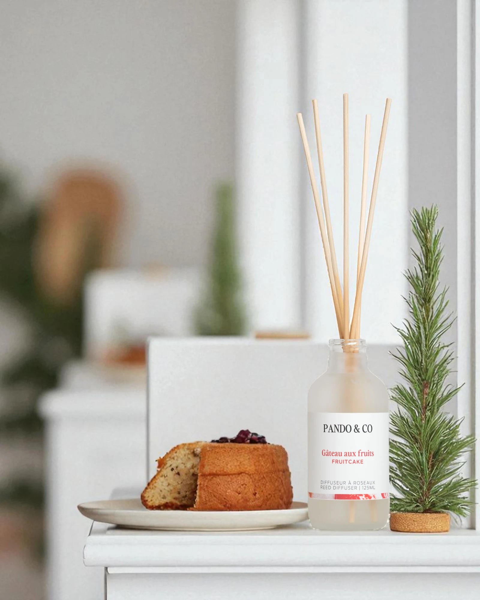 DIFFUSEUR À ROSEAUX - GÂTEAU AUX FRUITS | PANDO & CO