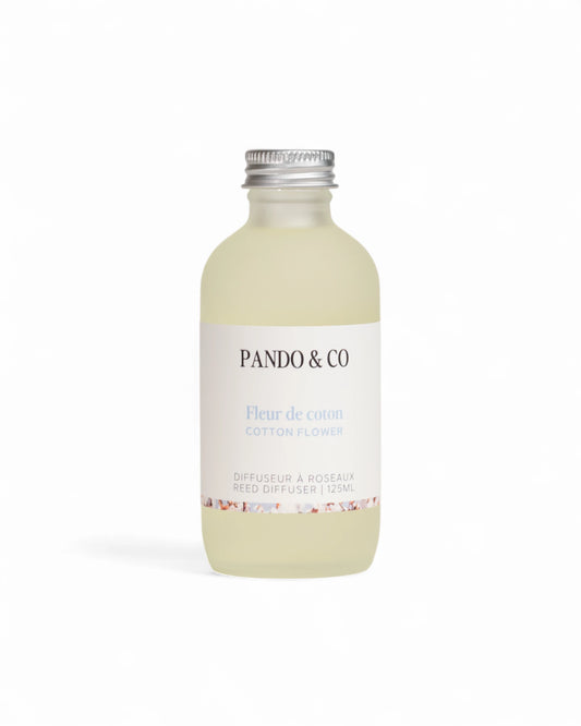 DIFFUSEUR A ROSEAUX | FLEUR DE COTON - PANDO & CO
