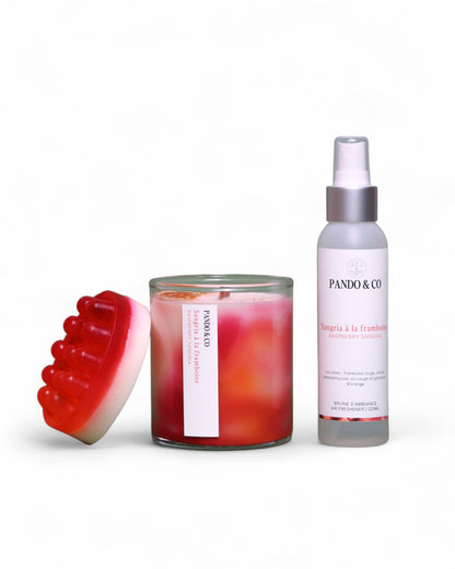 ENSEMBLE CADEAU | SANGRIA A LA FRAMBOISE - PANDO & CO