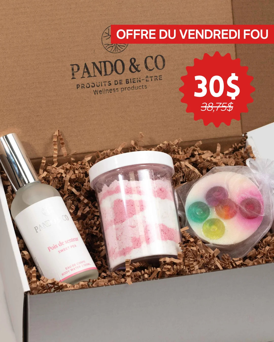 Boîte cadeau - L'adolescente | Pando & Co