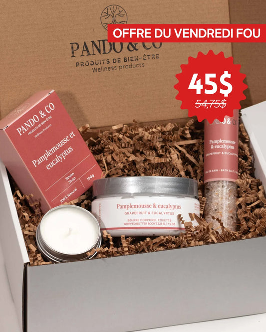 BOÎTE CADEAU - RITUEL DU SOIR | PANDO & CO