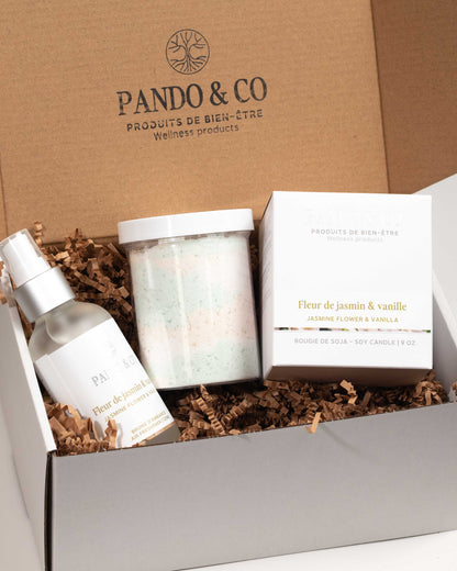 BOÎTE CADEAU - VANILLE & FLEURS