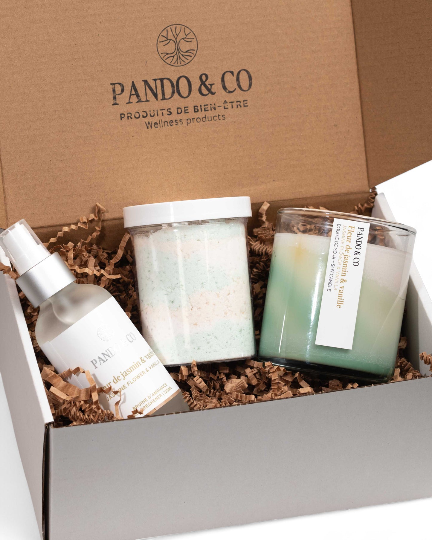 BOÎTE CADEAU - VANILLE & FLEURS