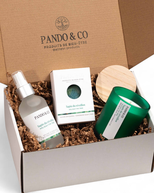 BOÎTE CADEAU - SAPIN DU RÉVEILLON | PANDO & CO