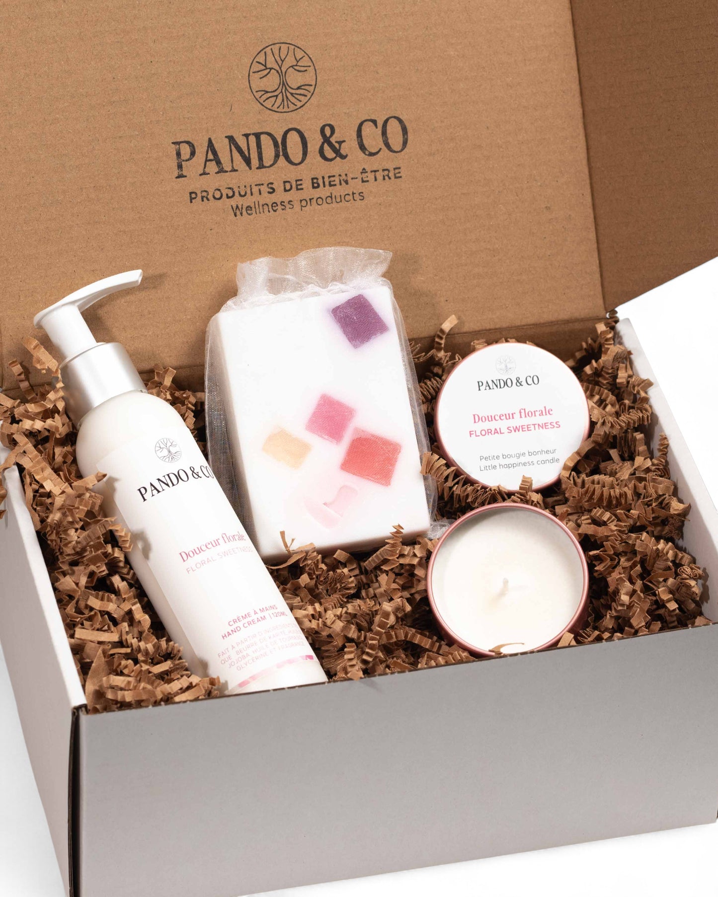 BOÎTE CADEAU - TOUT EN DOUCEUR | PANDO & CO