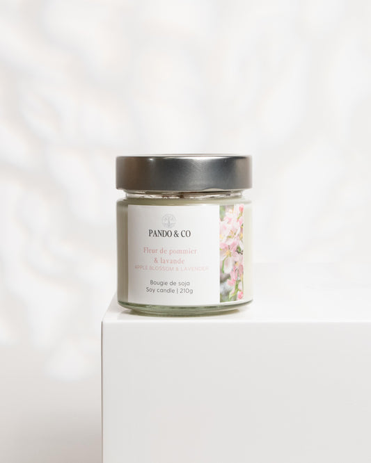 EXCLUSIVE CANDLE | APPLE BLOSSOM &amp; LAVENDER