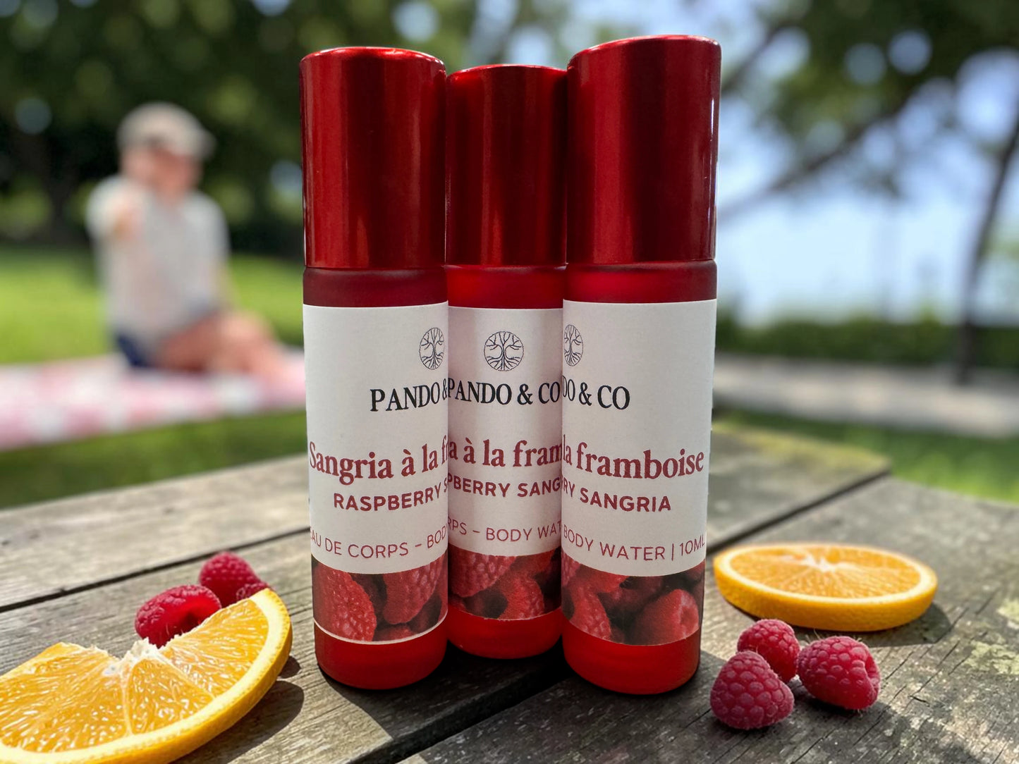 Roll-On Sangria à la framboise (eau de corps) 10 ml